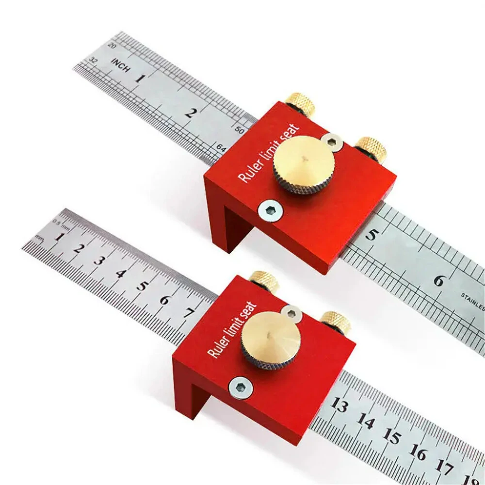 30cm Scribing Ruler with 90 Degrees Scale High Precision Measuring and Marking Gauge Woodworking Essential Tools Sturdy and Durable Great for DIY Projects (image for) 30cm Scribing Ruler with 90 Degrees Scale High Precision Measuring and Marking Gauge Woodworking Essential Tools Sturdy and Durable Great for DIY Projects