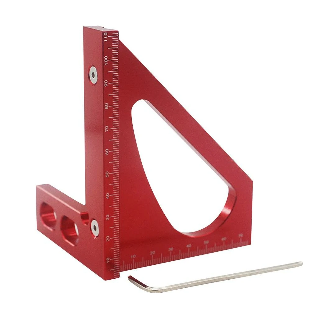 Line Ruler Woodworking Measuring Ruler Triangle Square Angle Measuring Tool Precision Accurate Triangle Ruler Tri-square Line Scriber Saw Guide (image for) Line Ruler Woodworking Measuring Ruler Triangle Square Angle Measuring Tool Precision Accurate Triangle Ruler Tri-square Line Scriber Saw Guide